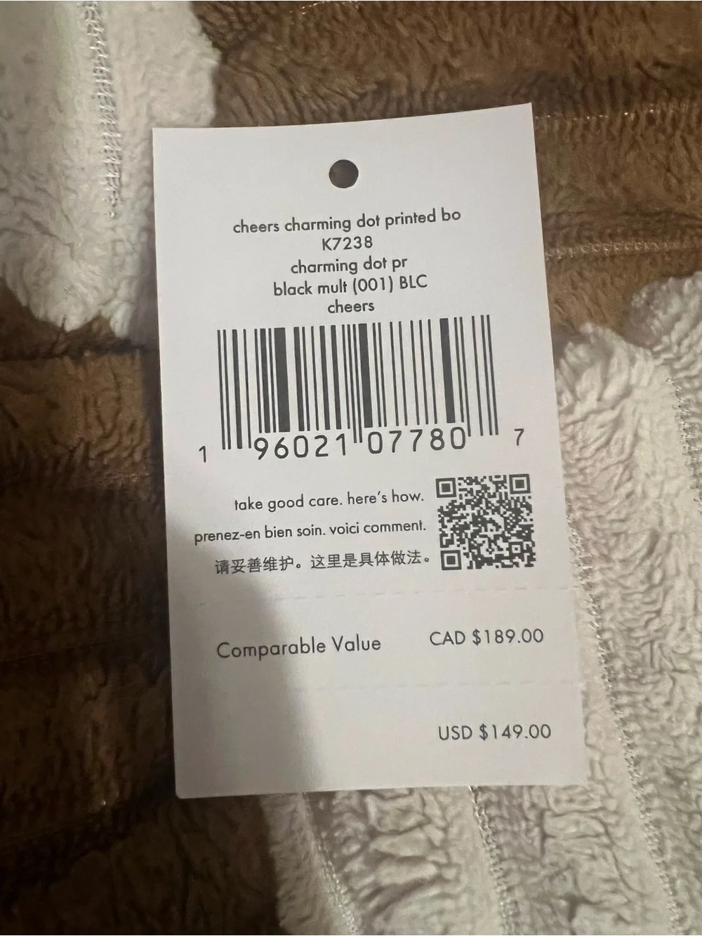 Kate Spade Cheers Charming Dot Compact Zip Wallet in Black Muti NWTS!